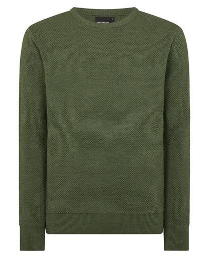 Tapered Fit Merino Wool-Blend Sweater