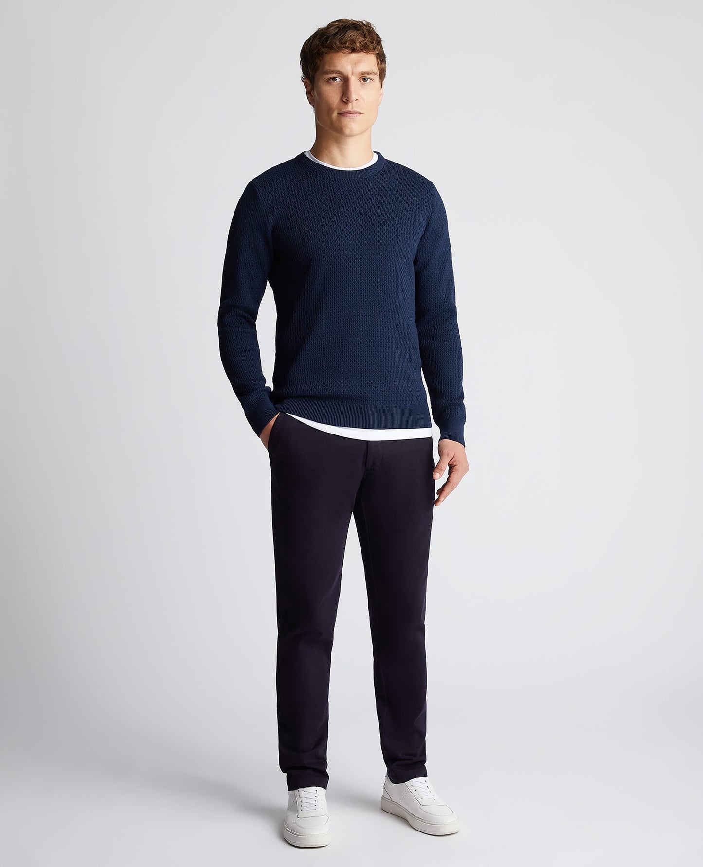 Slim Fit Merino Wool-Blend Sweater