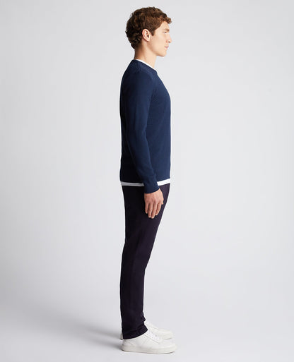 Slim Fit Merino Wool-Blend Sweater