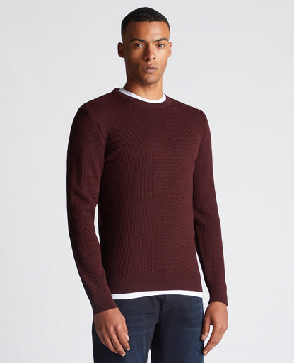 Slim Fit Merino Wool-Blend Sweater