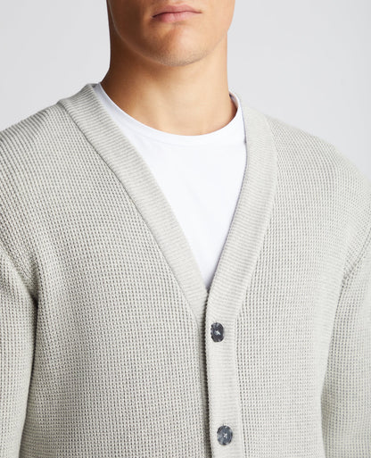 Tapered Fit Cotton Cardigan