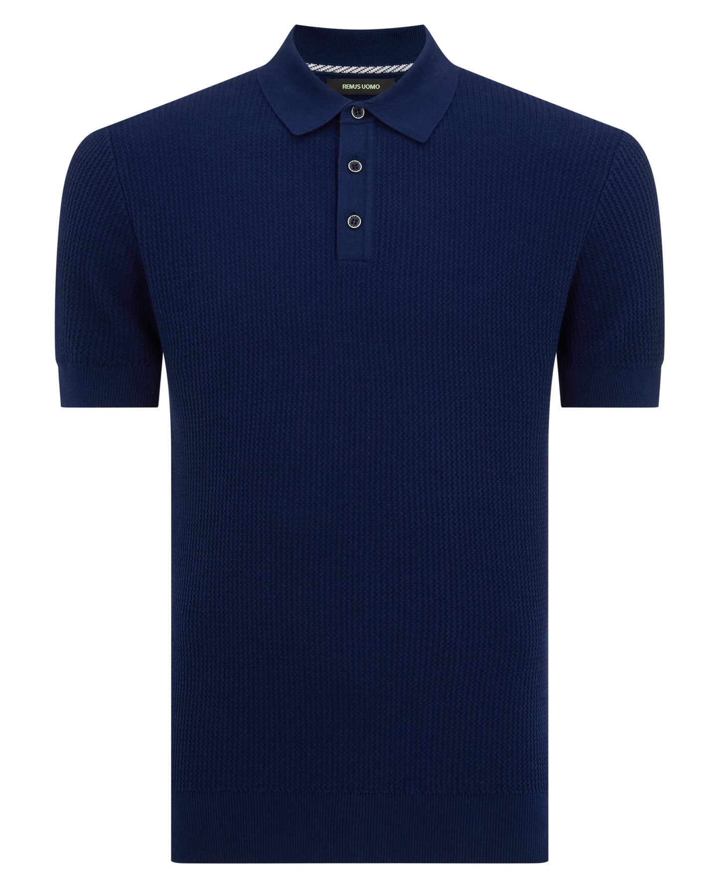 Slim Fit Cotton Interest Fabric Polo Shirt