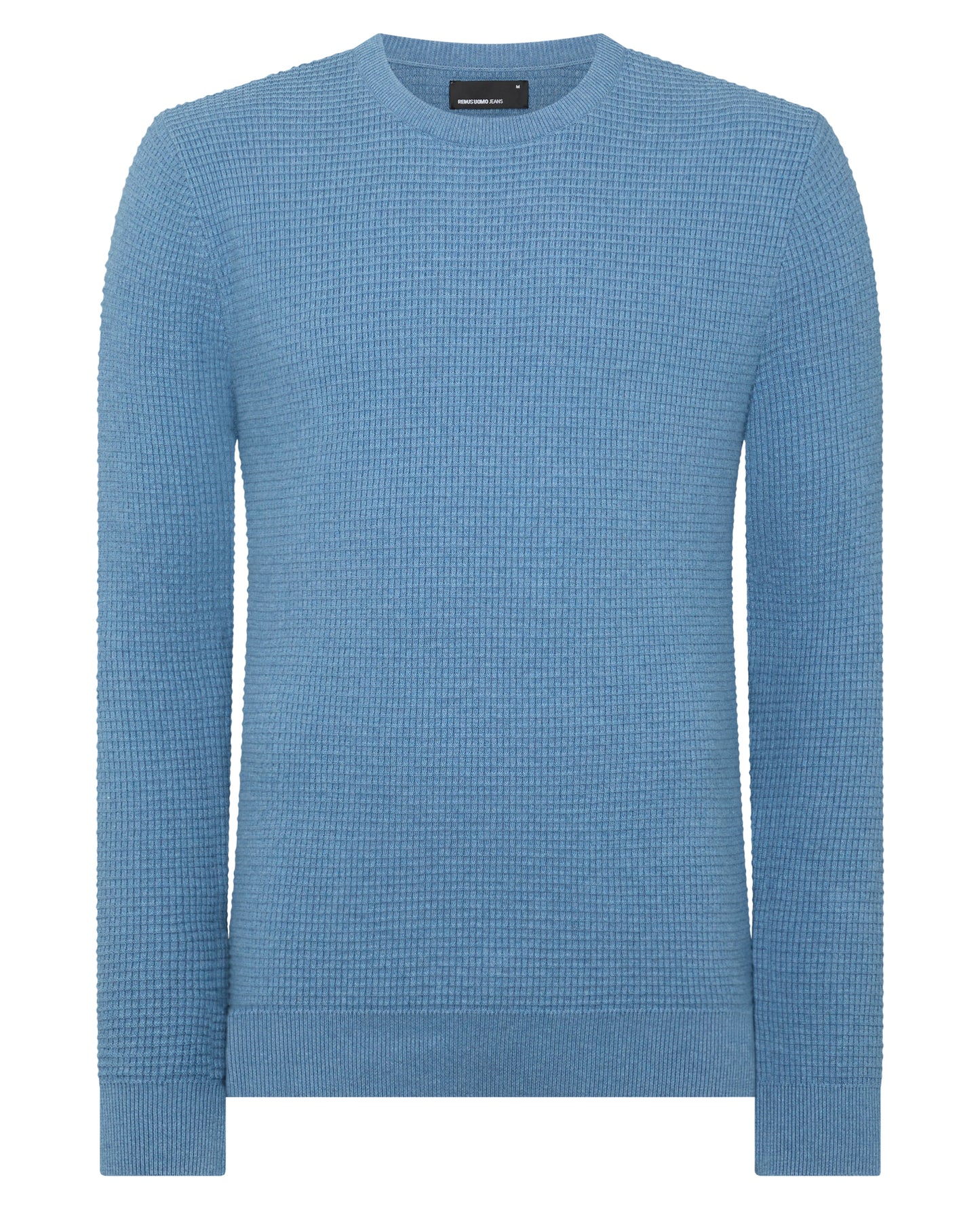 Tapered Fit Cotton Crew Neck Sweater