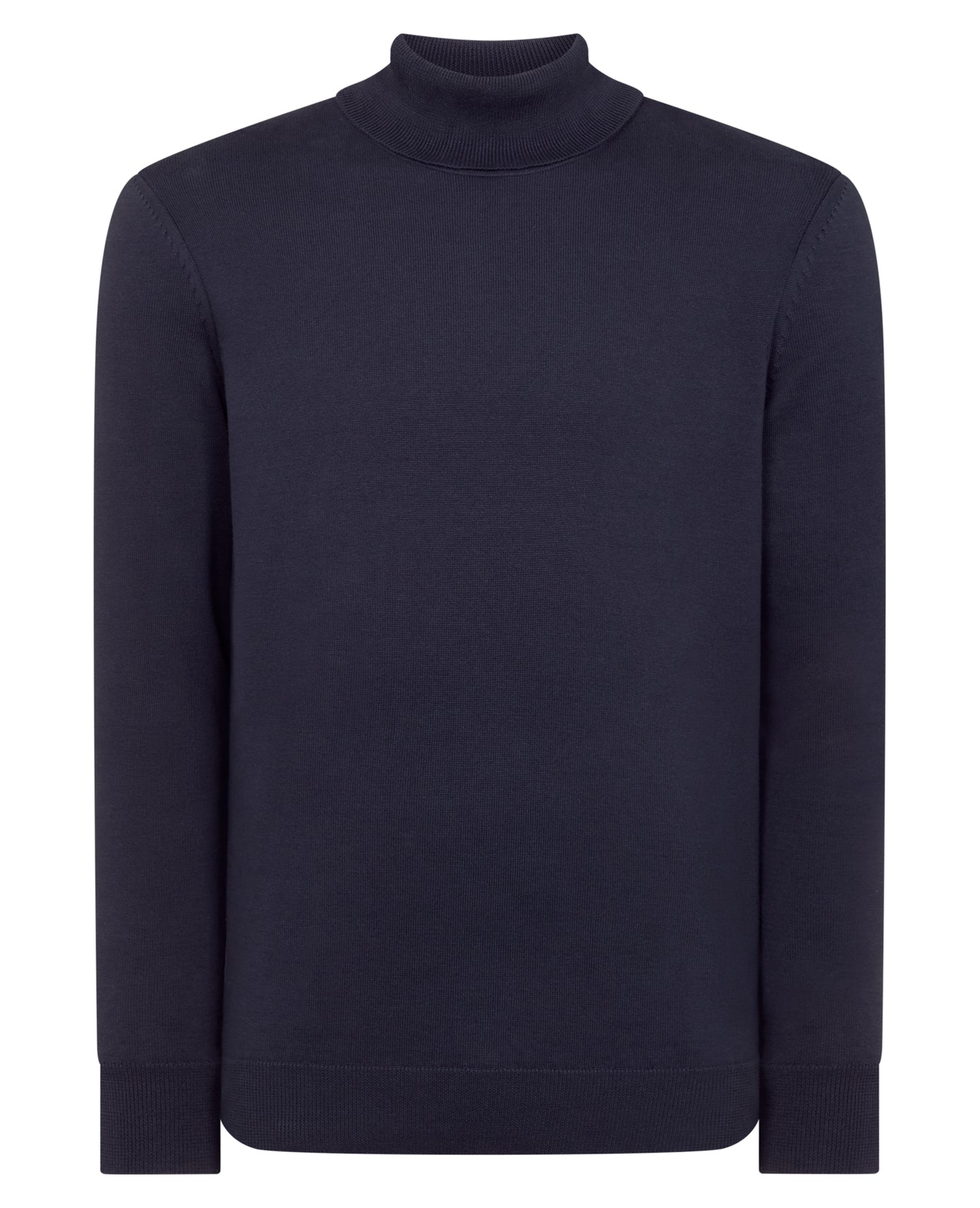 Tapered Fit Roll Neck Sweater