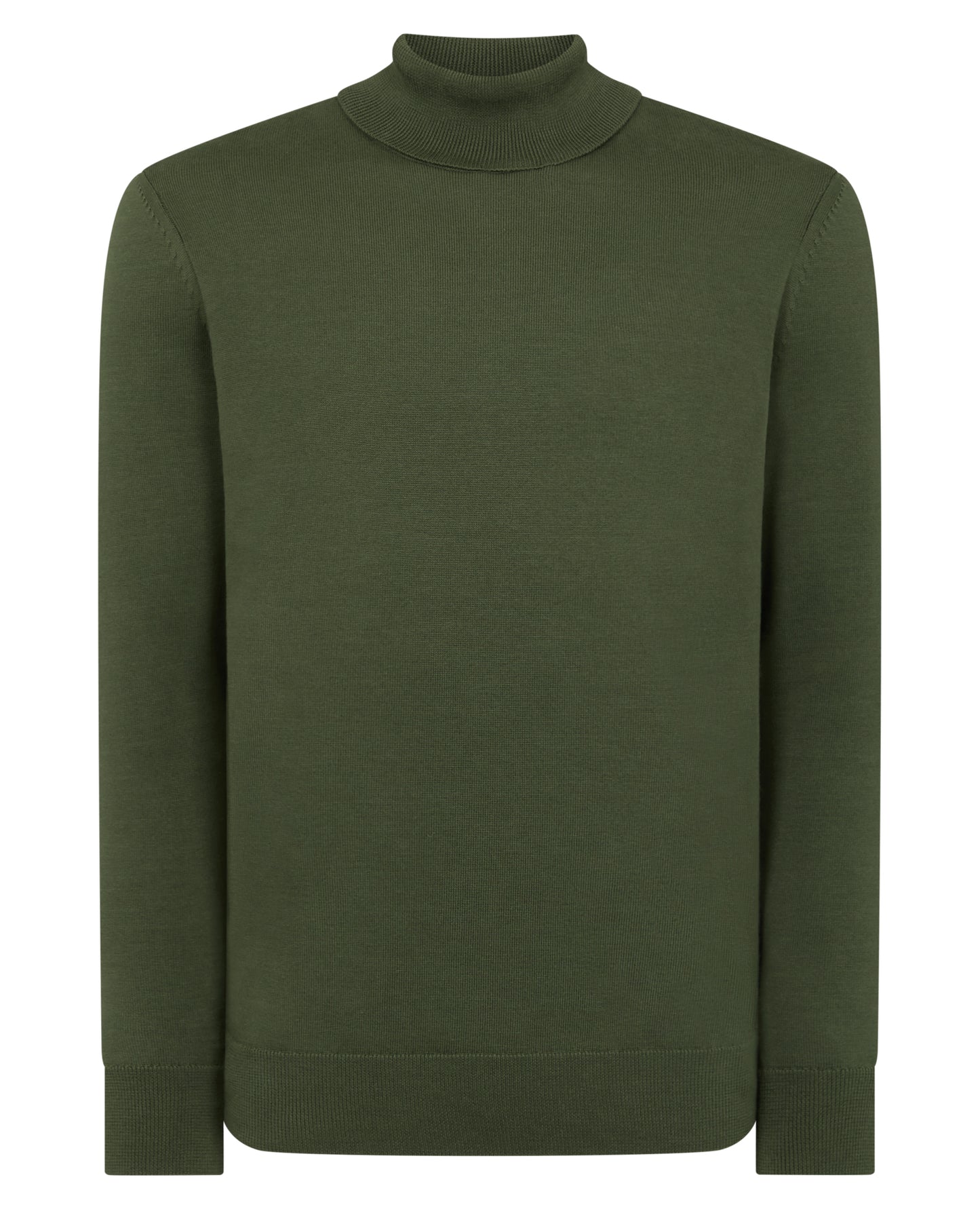 Tapered Fit Roll Neck Sweater