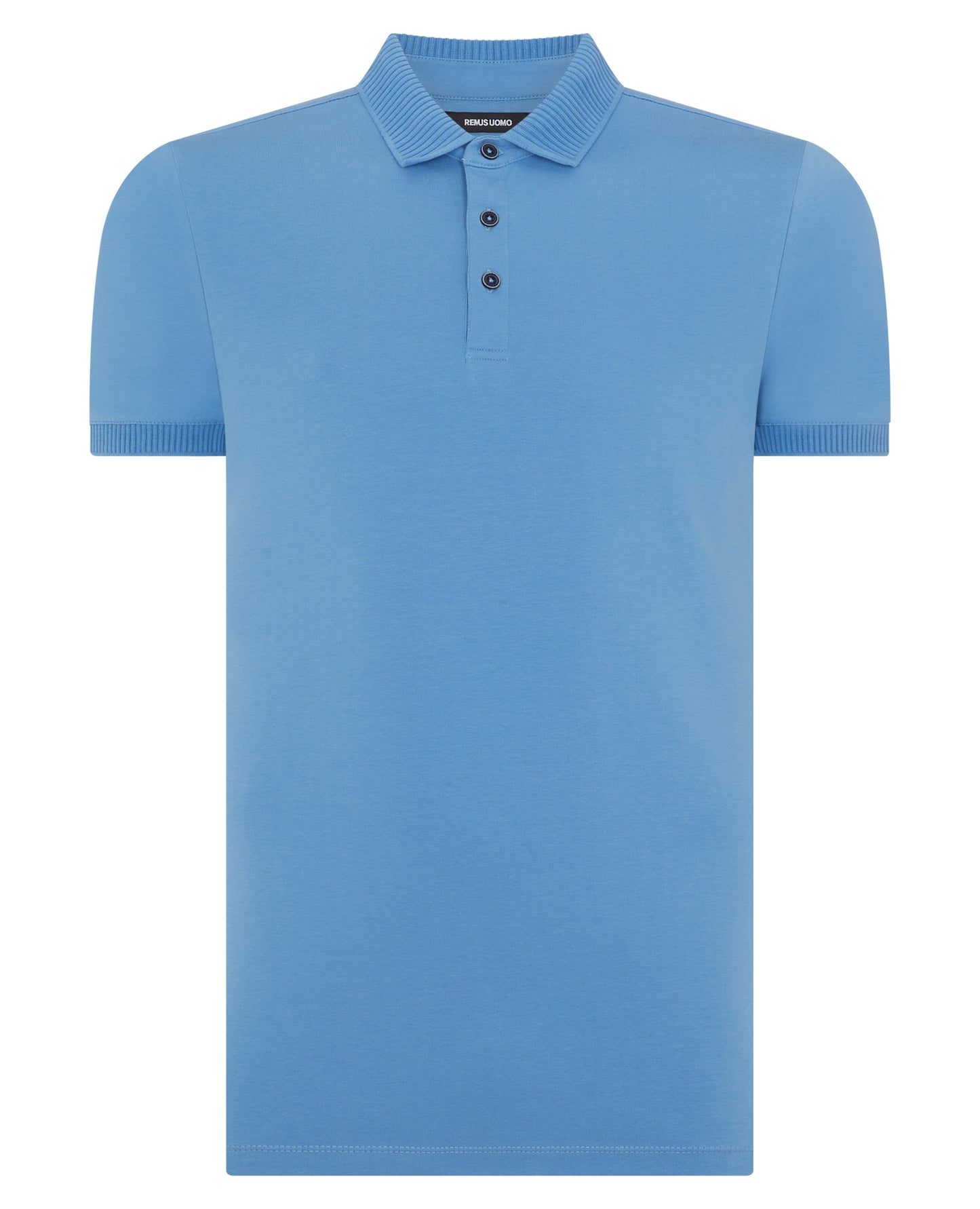 Tapered Fit Cotton-Stretch Polo Shirt