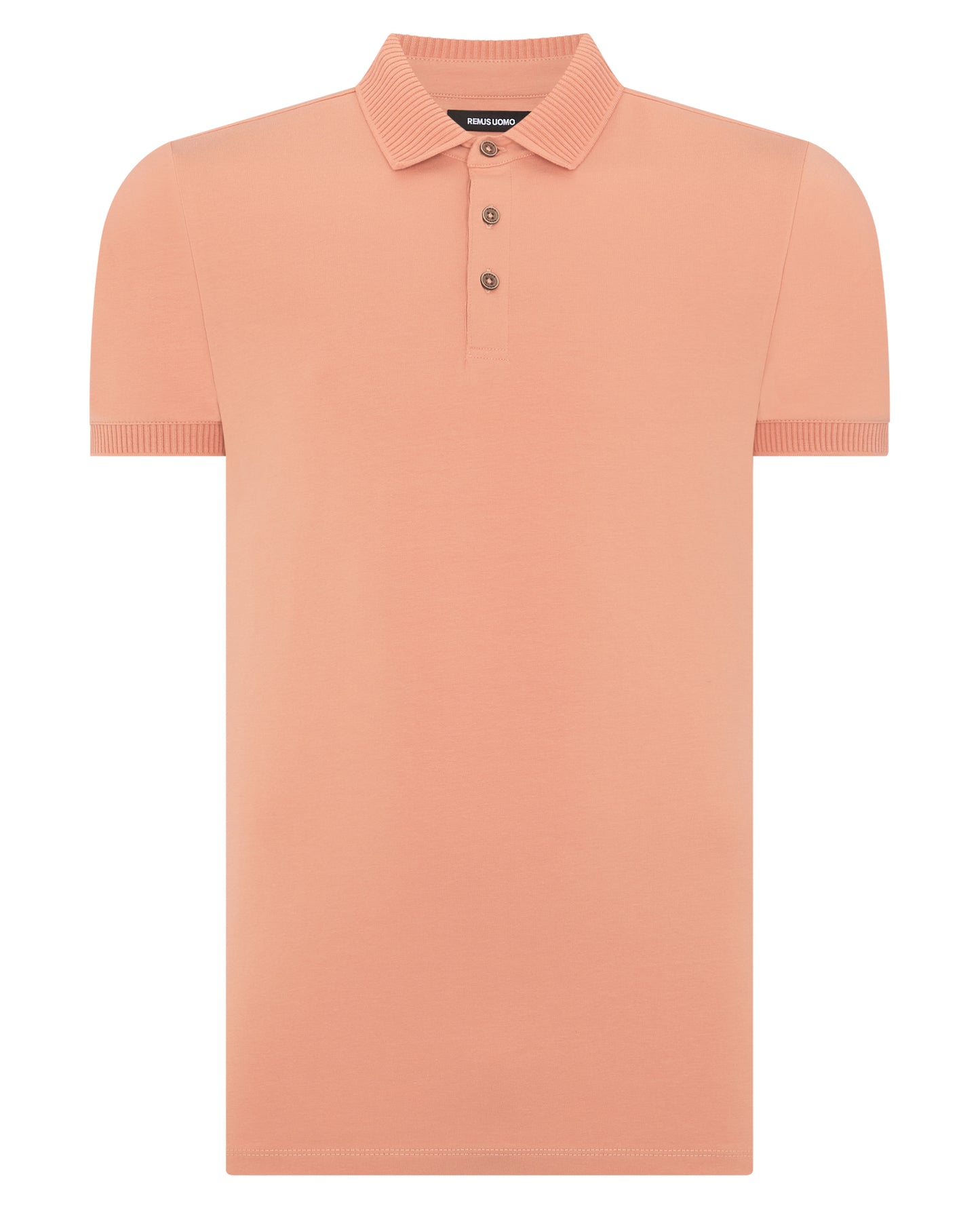 Tapered Fit Cotton-Stretch Polo Shirt