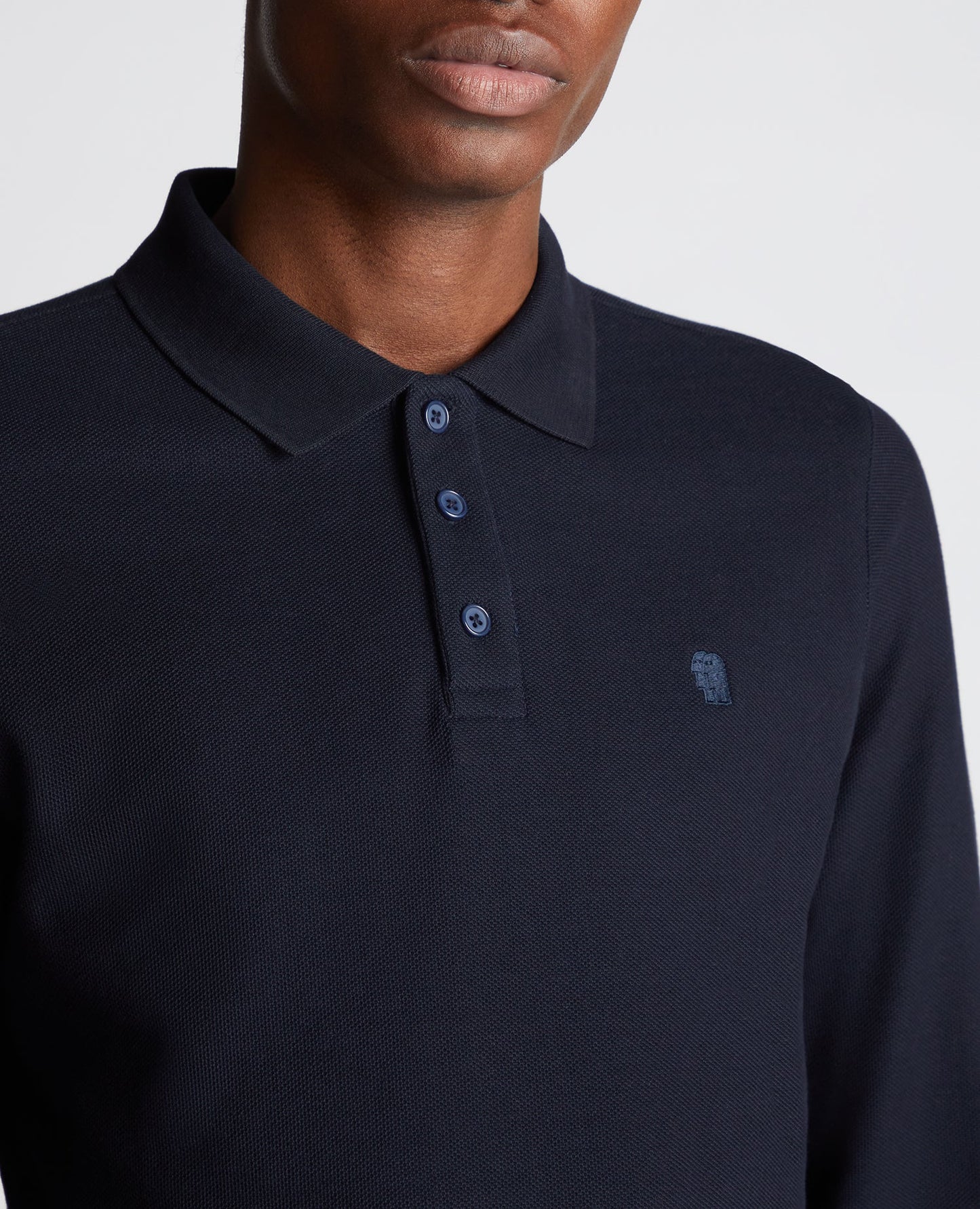 Slim Fit Cotton-Stretch Pique Polo Shirt