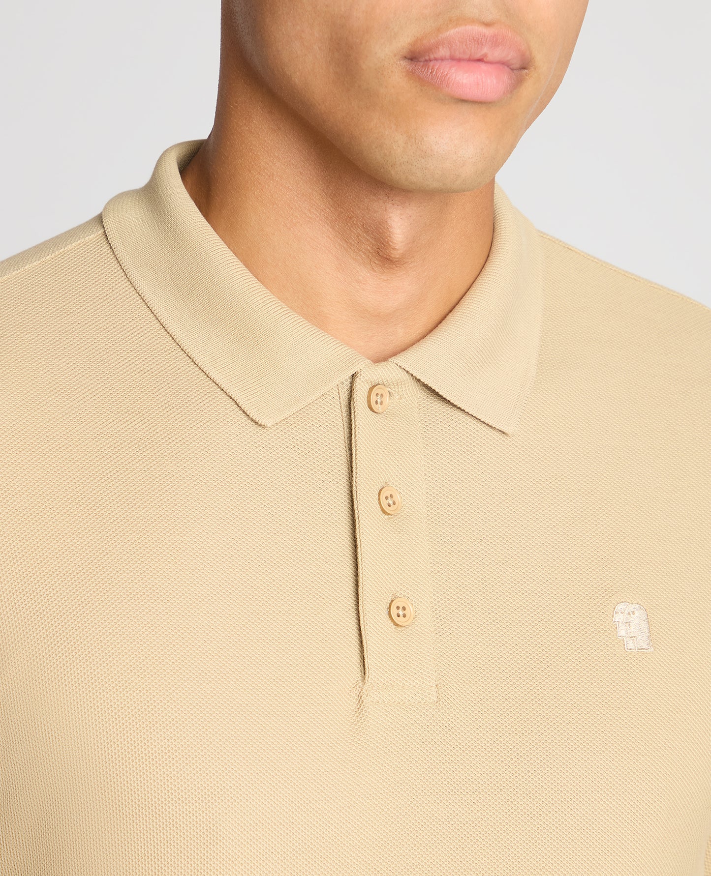 Slim Fit Cotton-Stretch Pique Polo Shirt