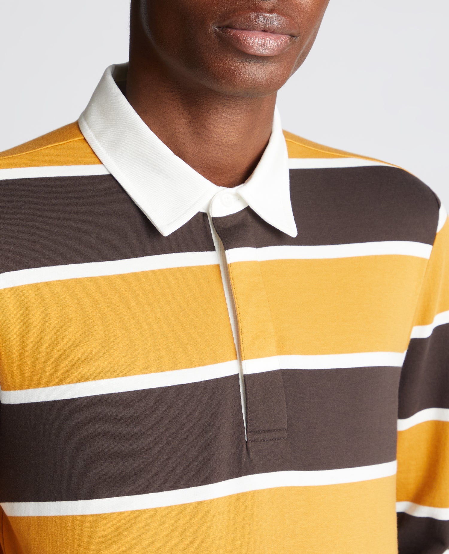 Tapered Fit Cotton-Blend Polo Shirt