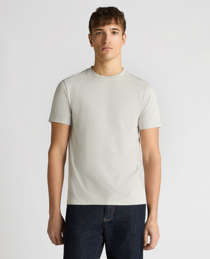 Relaxed Fit Crew Neck Tencel T-Shirt