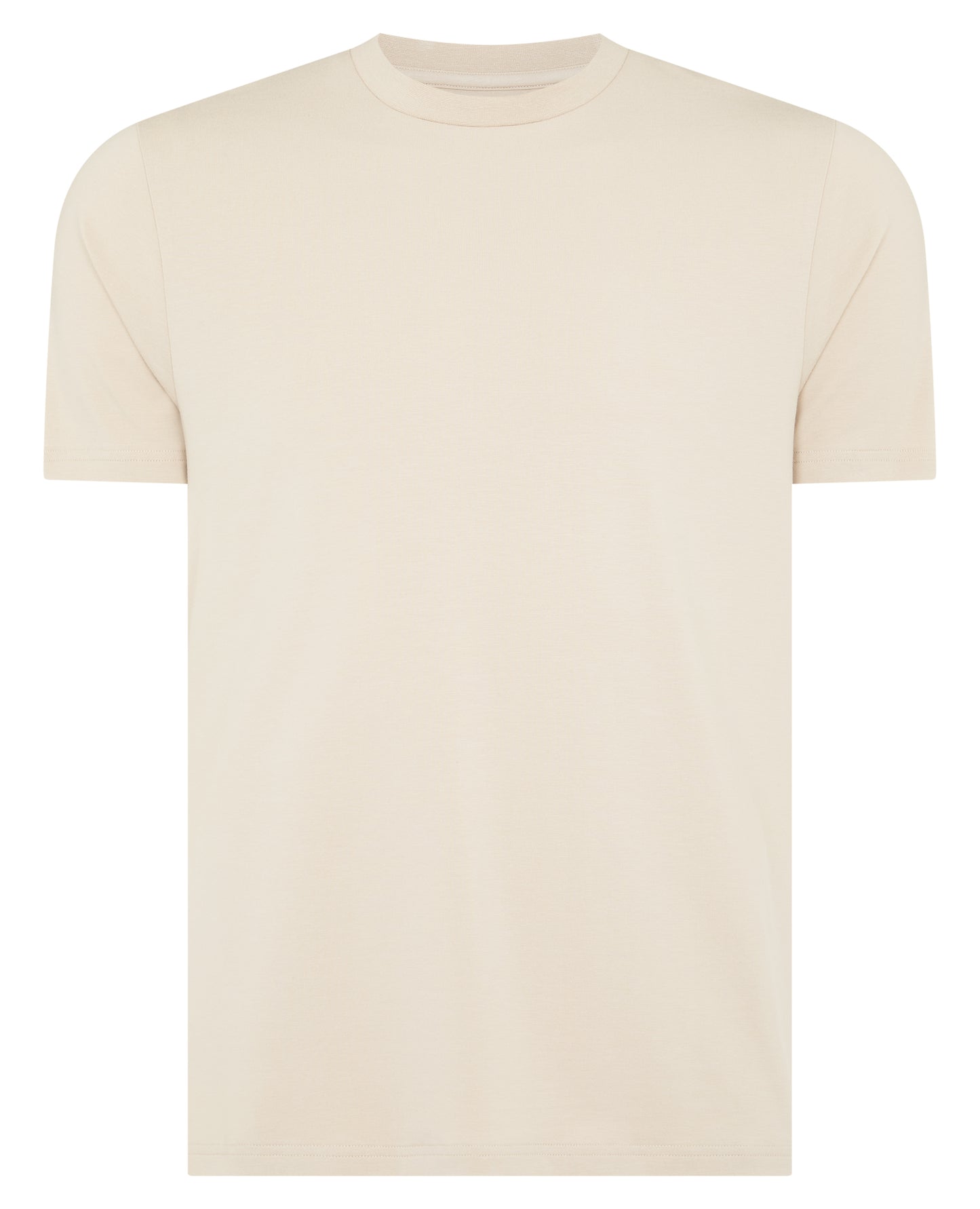 Relaxed Fit Crew Neck Tencel T-Shirt