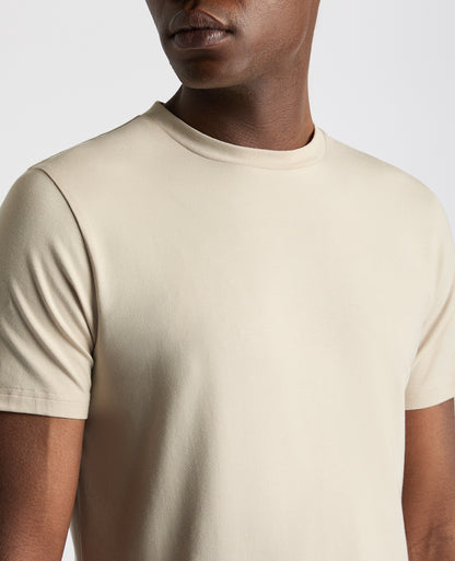 Relaxed Fit Crew Neck Tencel T-Shirt