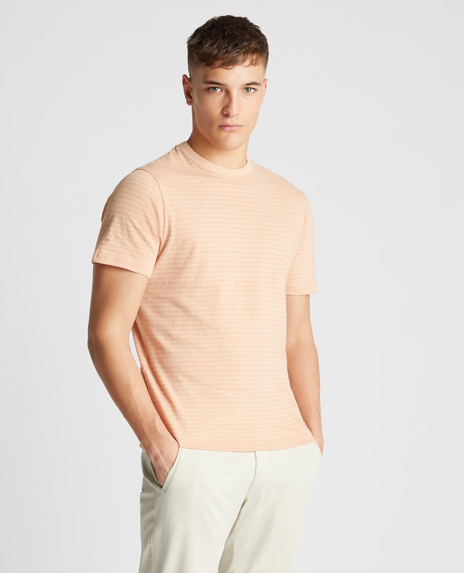 Relaxed Fit Stripe T-Shirt