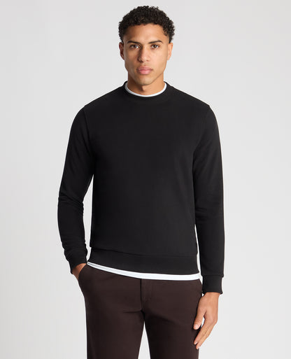 Tapered Fit Soft Touch Cotton-Blend Sweatshirt