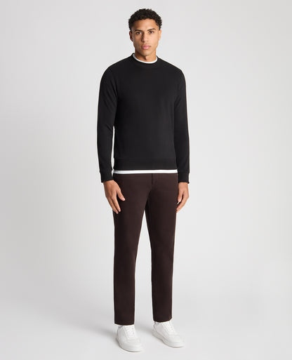 Tapered Fit Soft Touch Cotton-Blend Sweatshirt