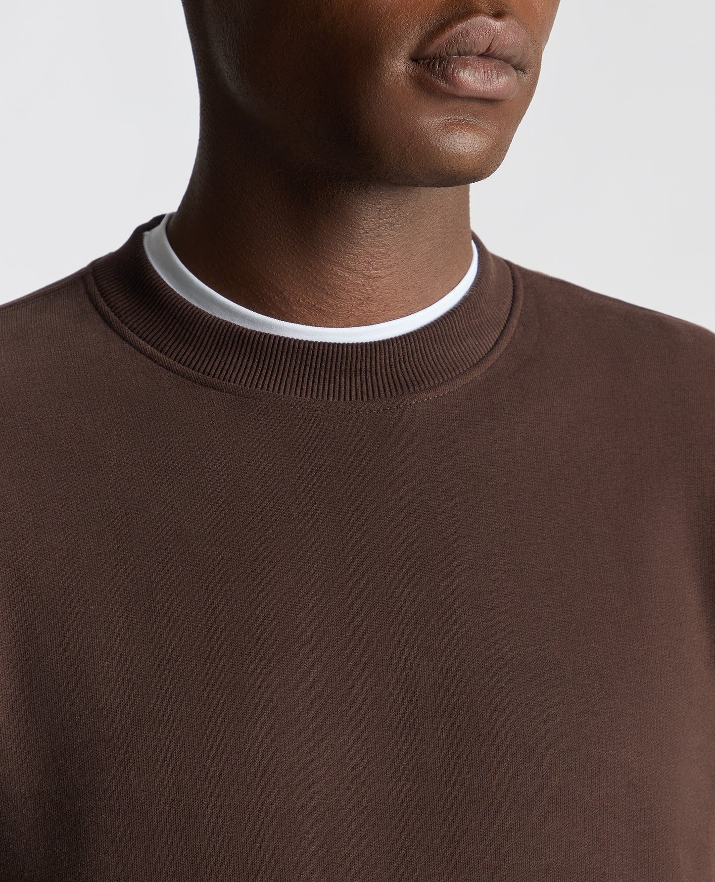 Tapered Fit Soft Touch Cotton-Blend Sweatshirt