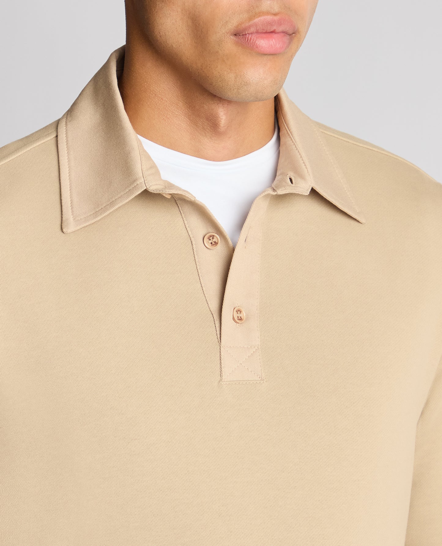 Regular Fit Organic Cotton-Stretch Jersey Polo