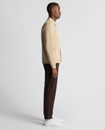 Tapered Fit Cotton-Stretch Cardigan