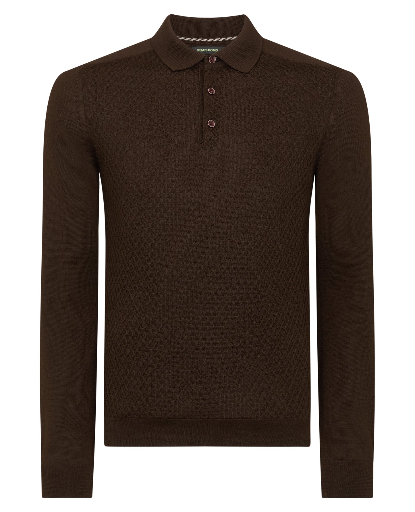 Slim Fit Merino Wool-Blend Knitted Polo