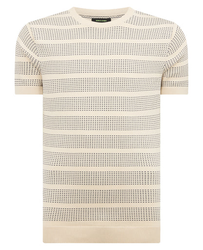 Slim Fit Jacquard Tee