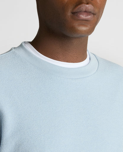 Tapered Fit Cotton-Blend Sweatshirt