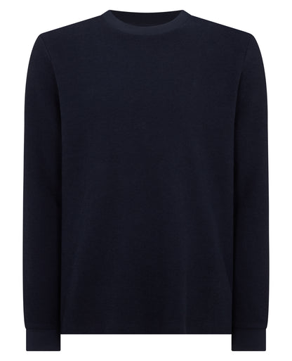 Tapered Fit Cotton-Blend Sweatshirt