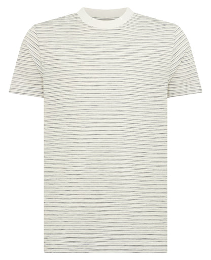 Relaxed Fit Cotton Stripe T-Shirt