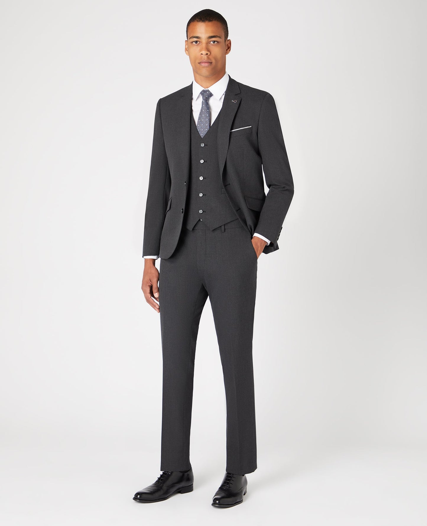 Tapered Fit Stretch Mix and Match Suit Jacket