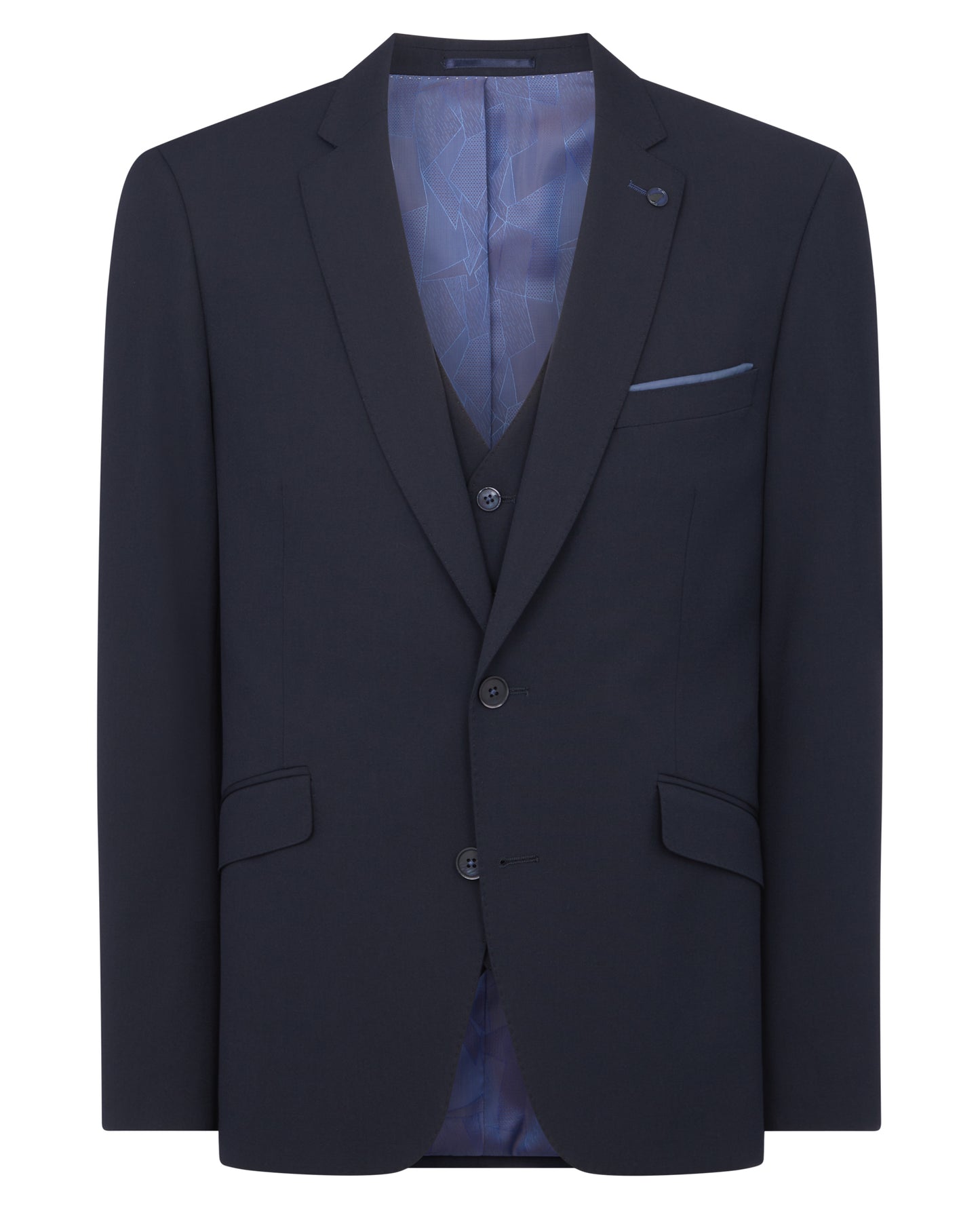 Tapered Fit Stretch Mix And Match Suit