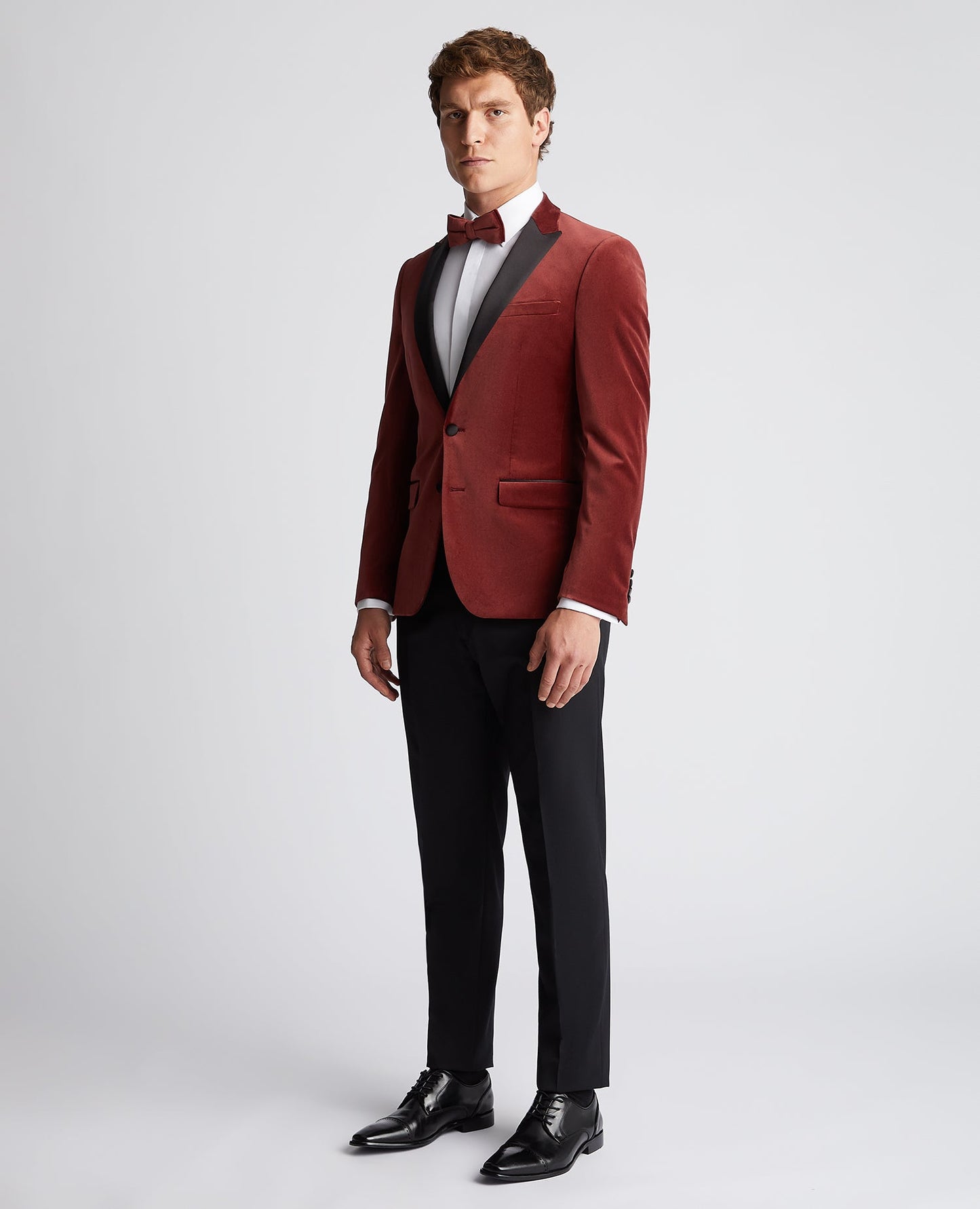 Slim Fit Velvet Jacket