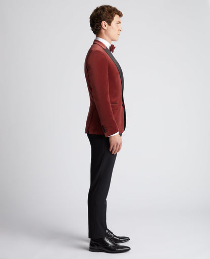 Slim Fit Velvet Jacket