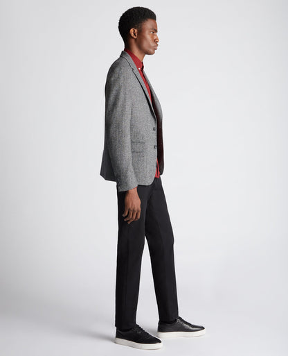 Slim Fit Wool Blend Jacket