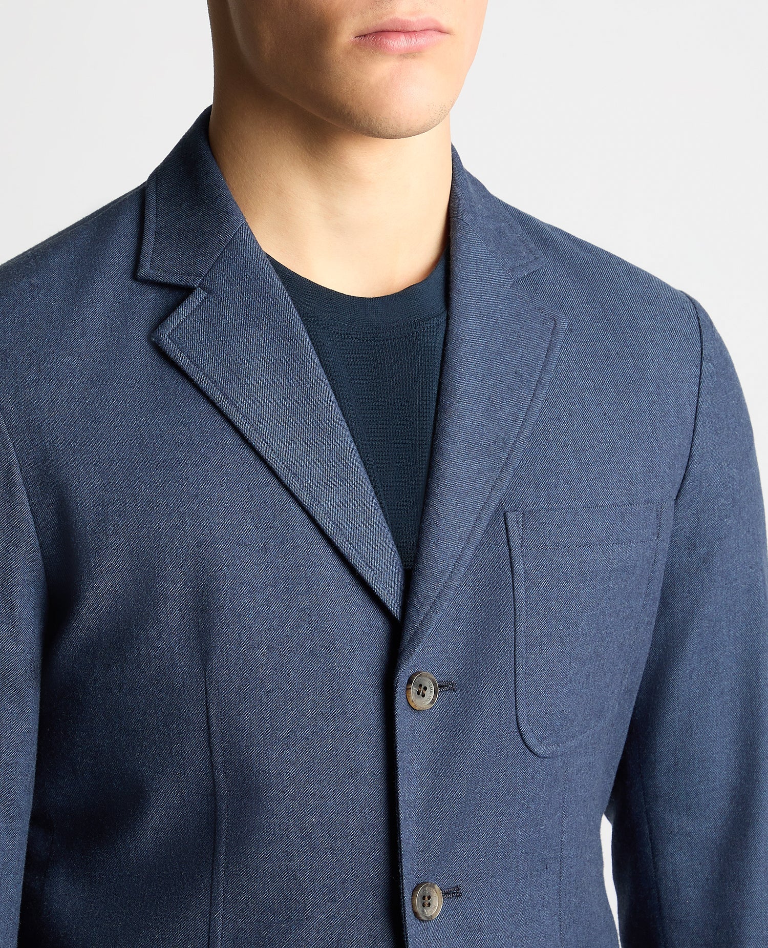 Slim Fit Cotton-Blend Stretch Jacket