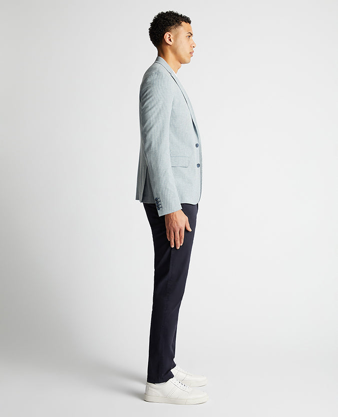 Slim Fit Cotton-Stretch Jacket