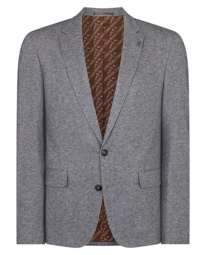 Slim Fit Wool Blend Jacket