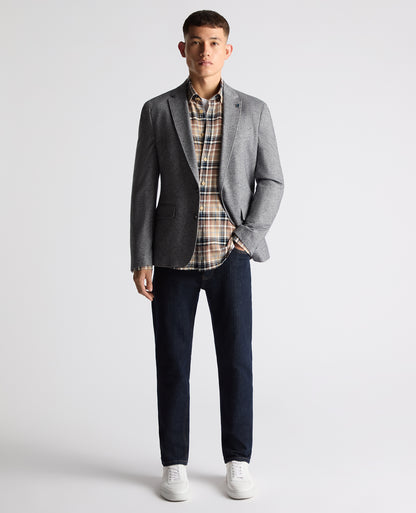 Slim Fit Wool Blend Jacket