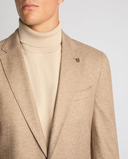 Slim Fit Wool-Blend Jacket