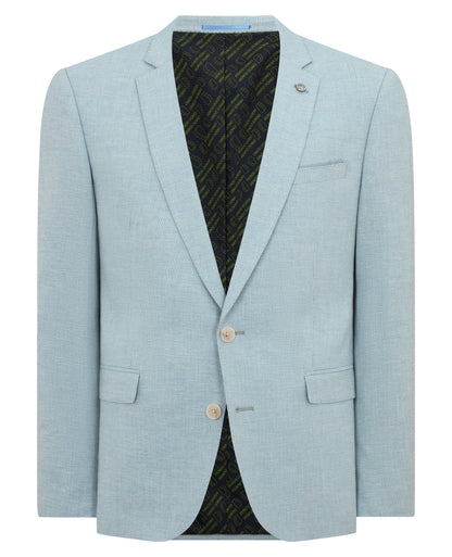 Slim fit Linen-Blend Suit