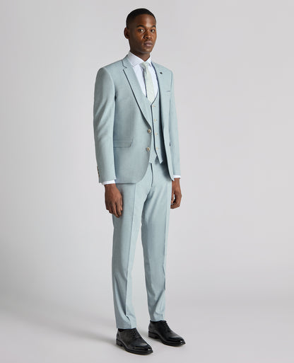 Slim fit Linen-Blend Suit