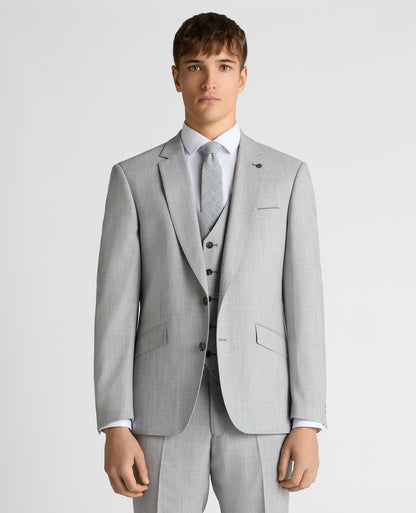 Tapered Fit Micro Houndstooth Suit