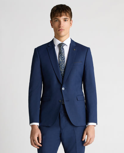 Slim Fit Micro Check Stretch Suit