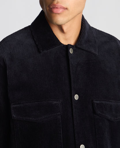 Tapered Fit Corduroy Overshirt