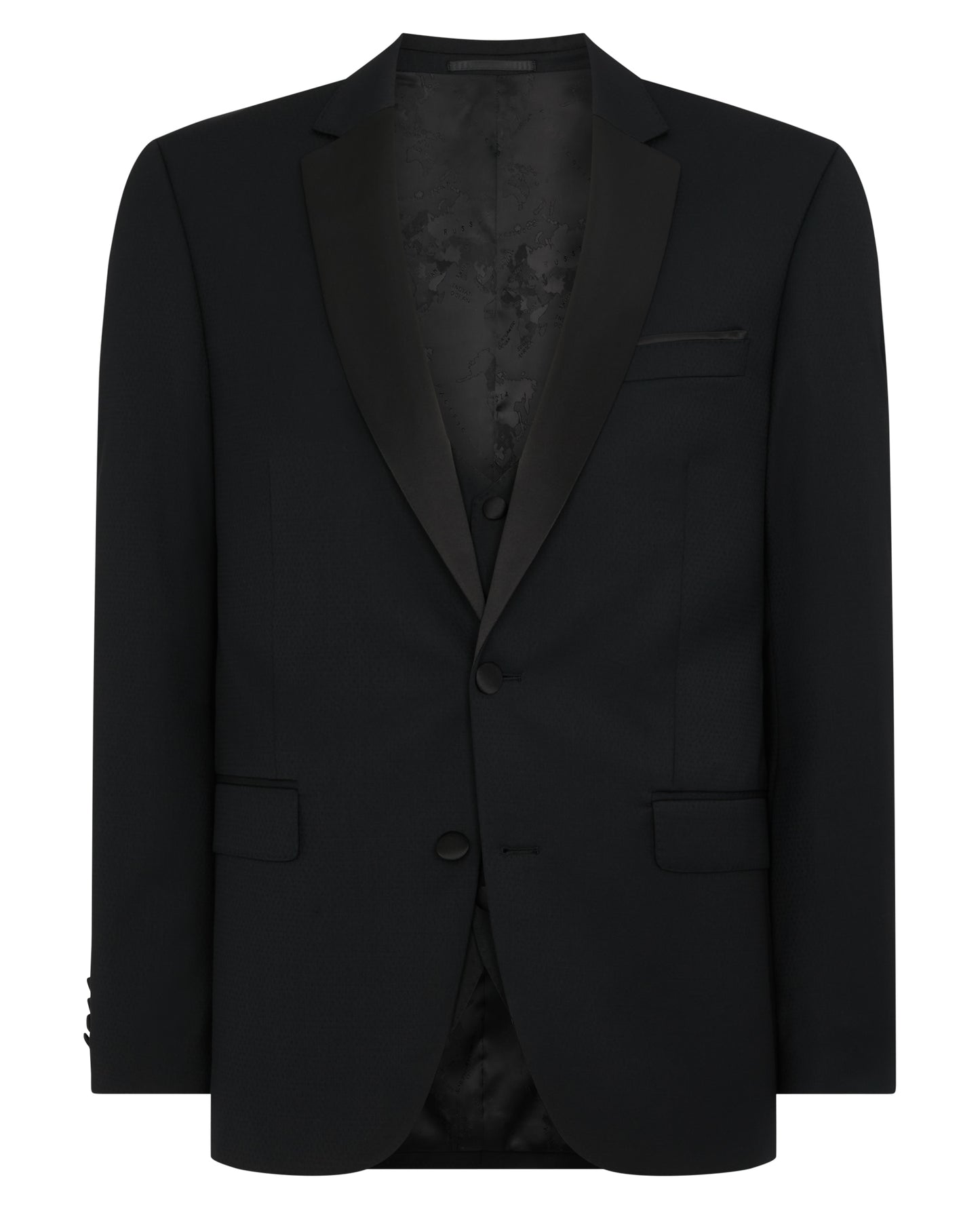 Tapered Wool-Rich Mix and Match Suit