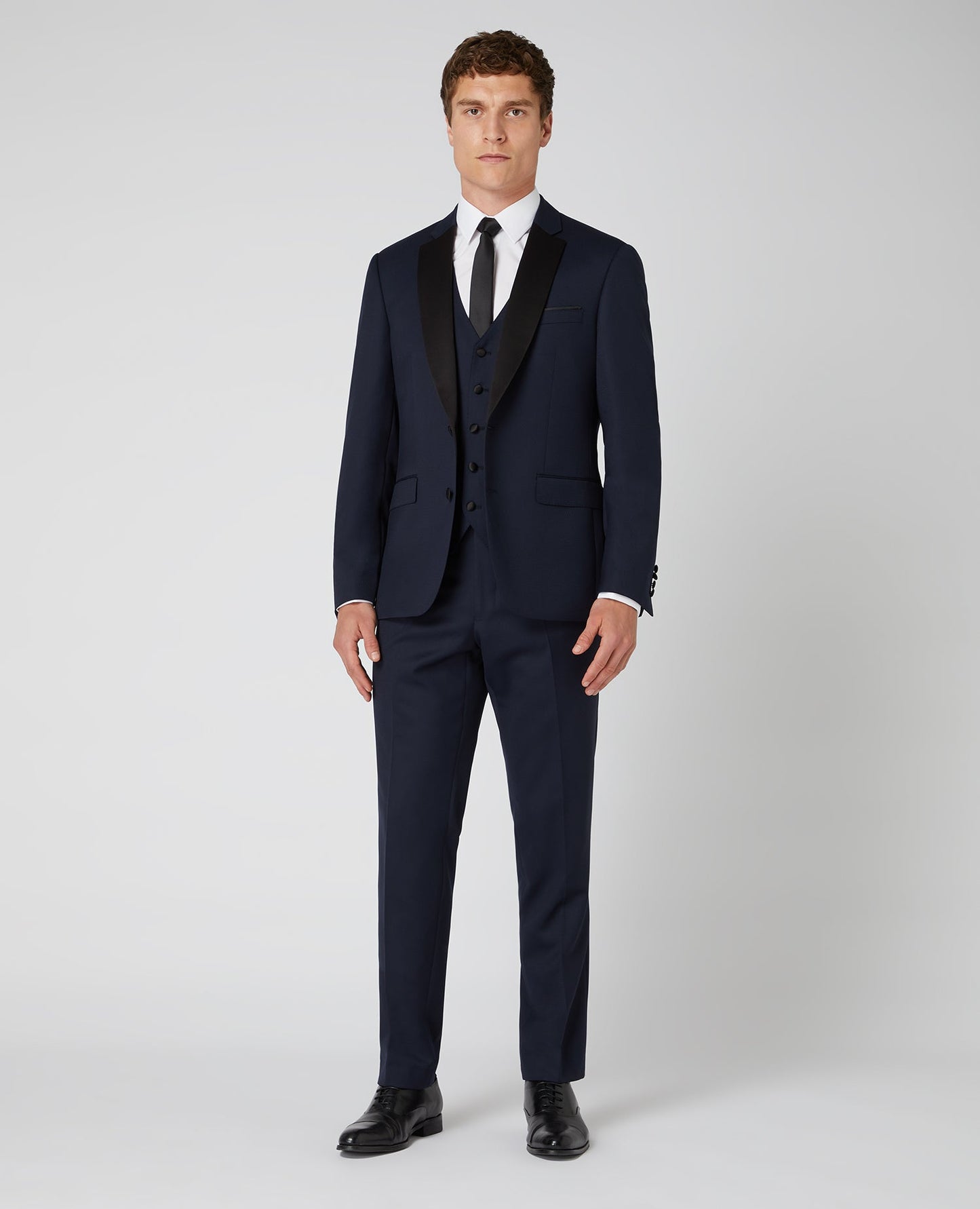 Tapered Wool-Rich Mix and Match Suit Jacket