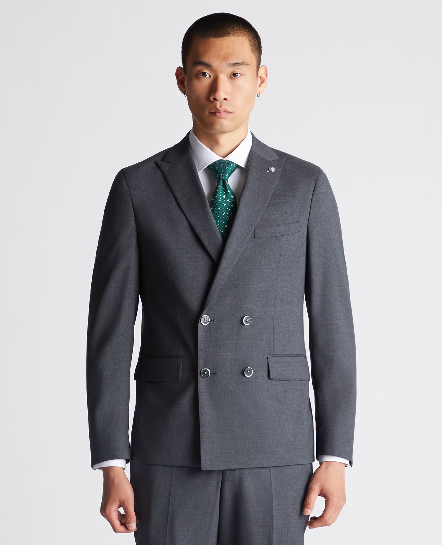 Slim Fit Wool-Rich Mix and Match Suit Jacket