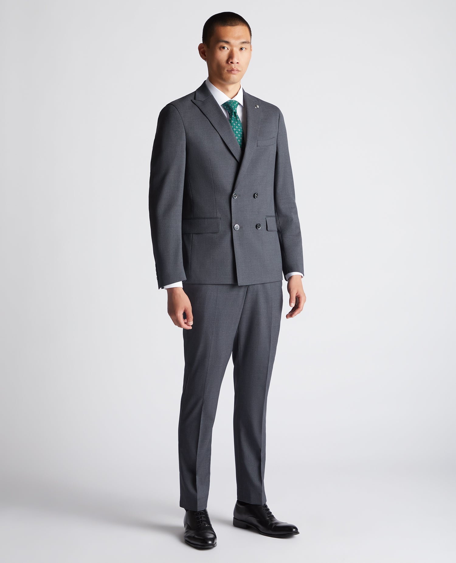 Slim Fit Wool-Rich Mix and Match Suit Jacket