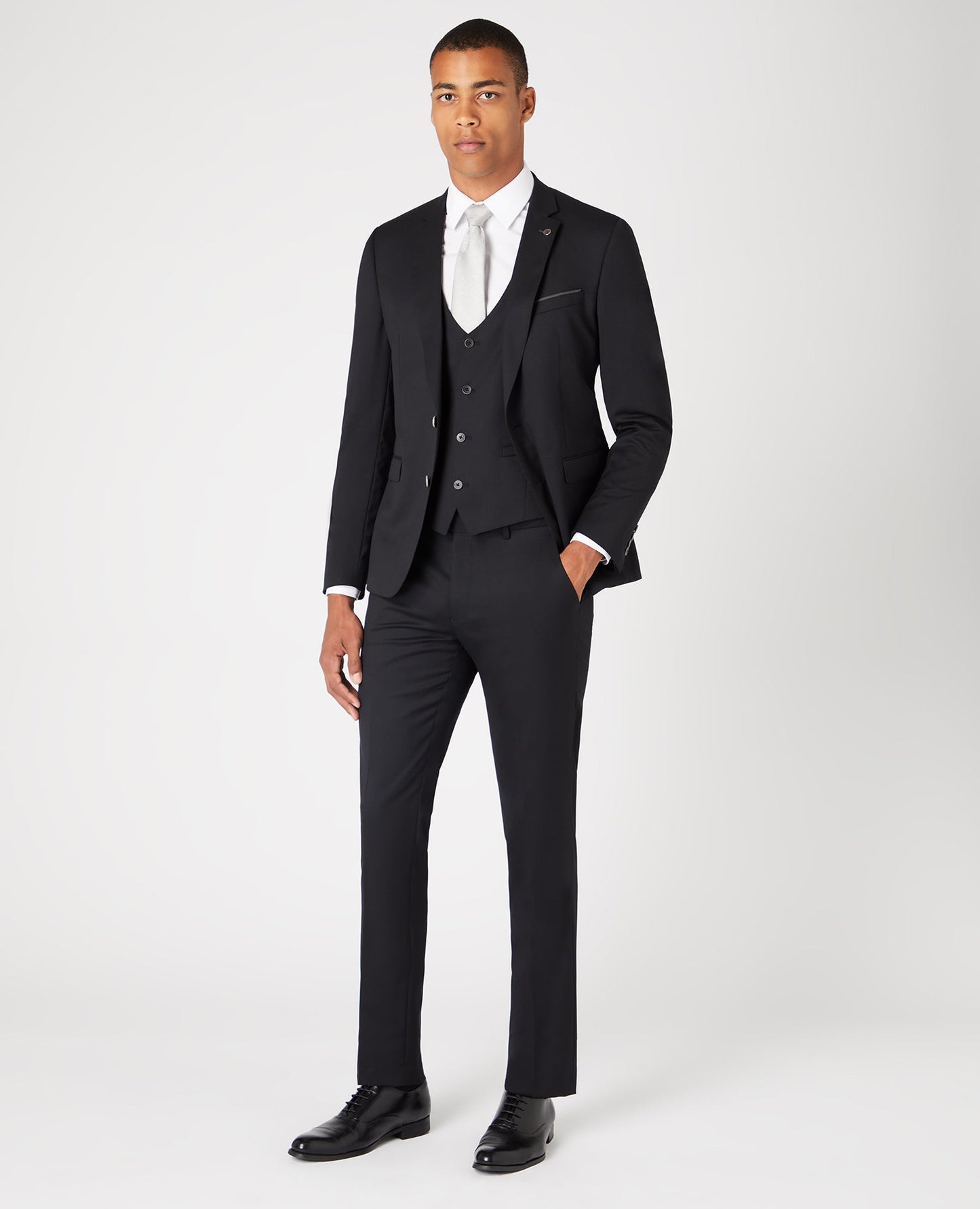 Slim Fit Wool-Rich Mix and Match Suit Jacket