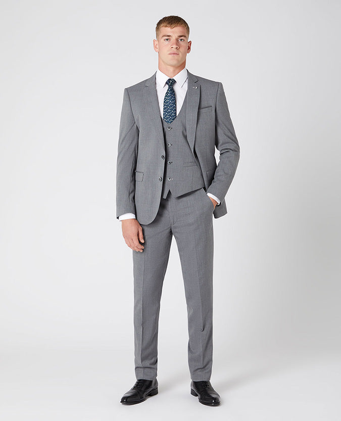 Slim Fit Wool-Blend Stretch Mix and Match Suit