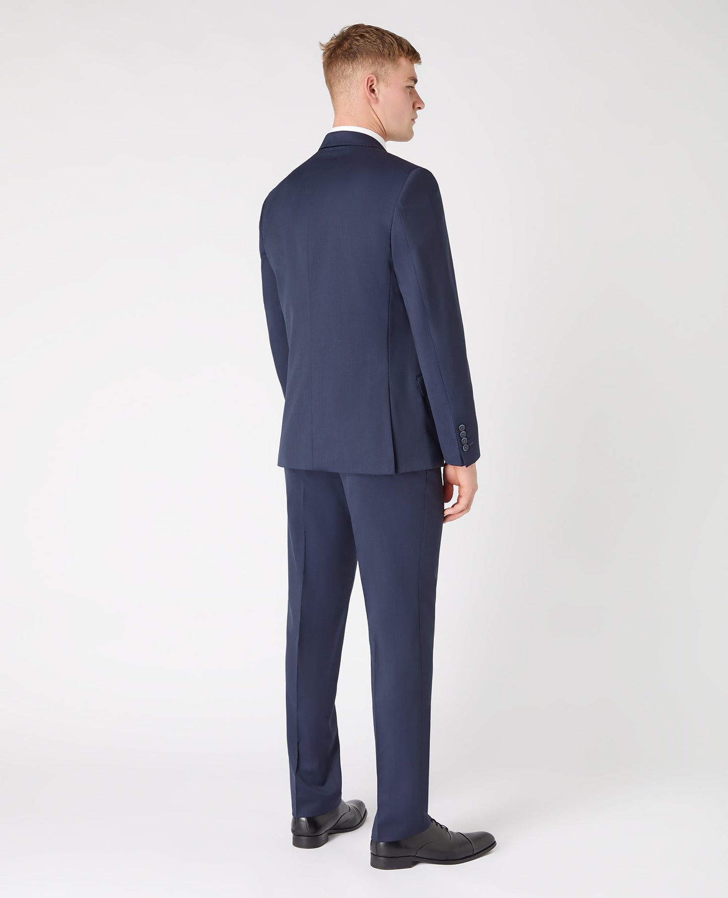 Tapered Fit Wool-Blend Mix and Match Suit Jacket